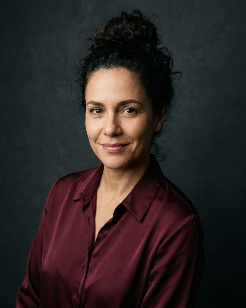 Retrato de Simone Diniz, responsável pela locação